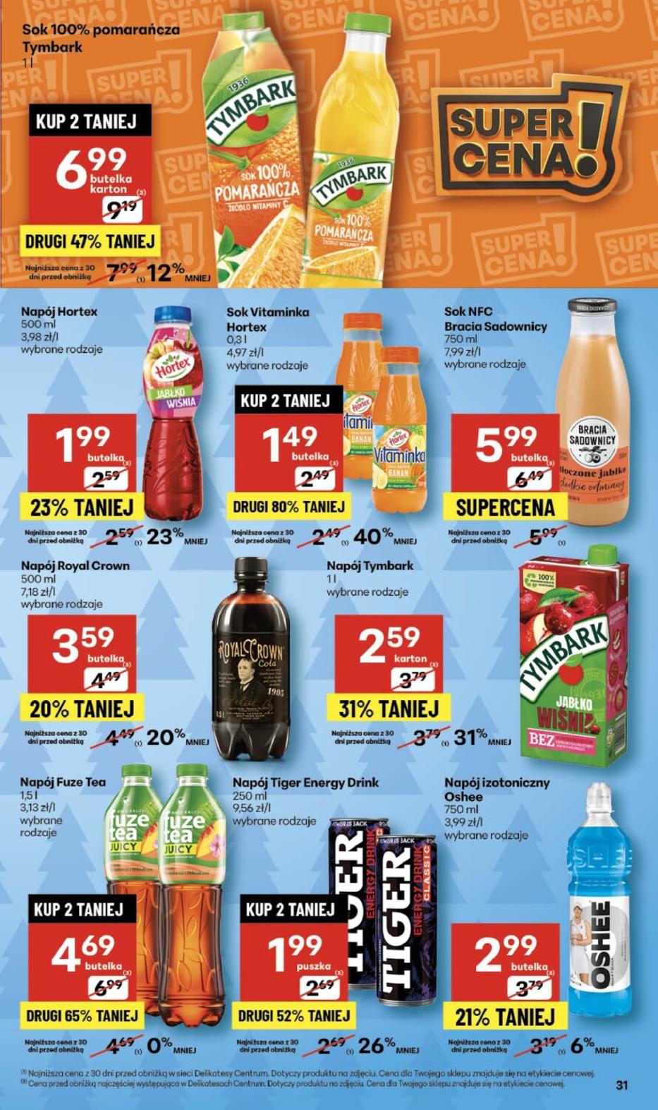 Gazetka promocyjna Delikatesy Centrum str. 31