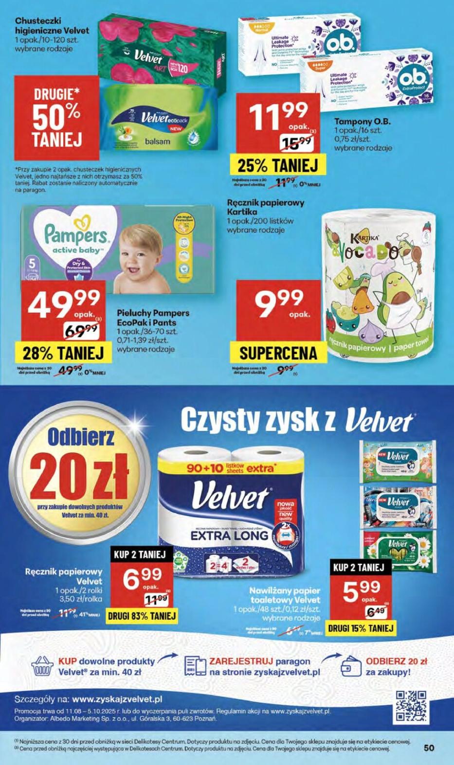 Gazetka promocyjna Delikatesy Centrum str. 50
