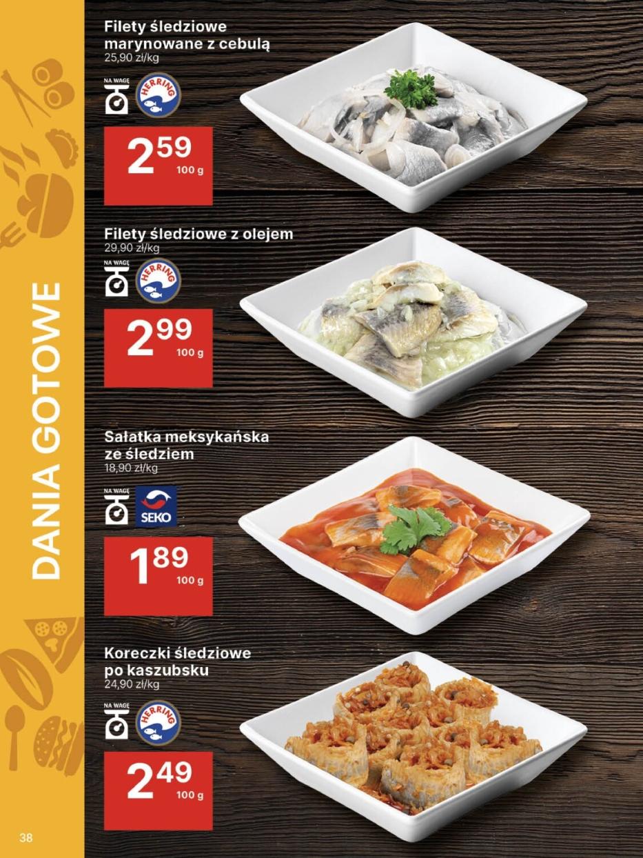 Gazetka promocyjna Delikatesy Centrum str. 38