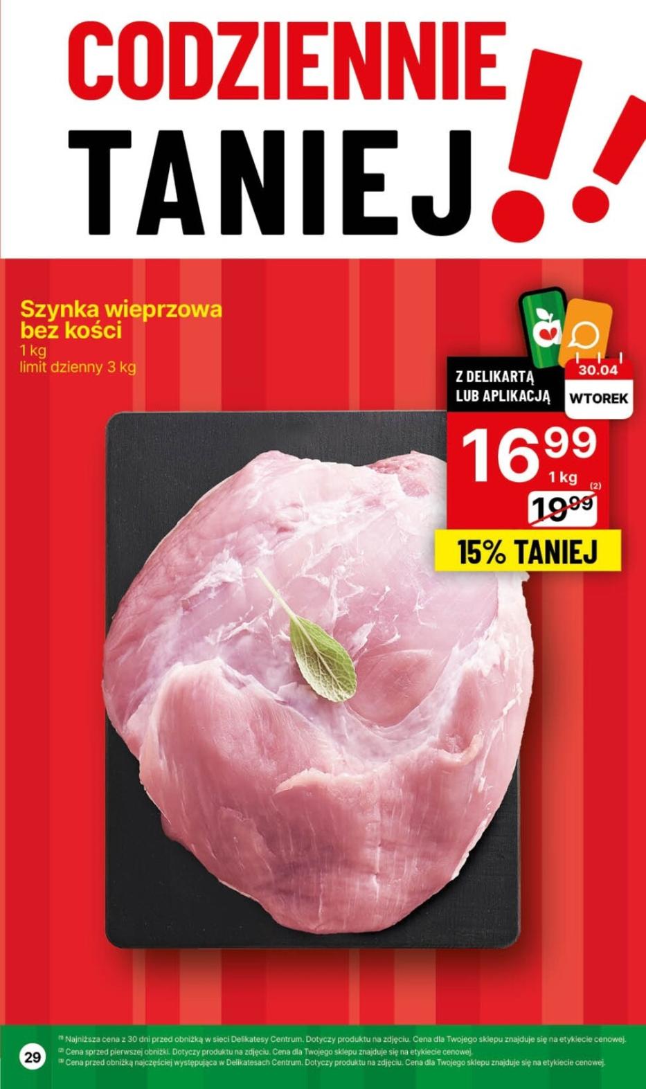 Gazetka promocyjna Delikatesy Centrum str. 29