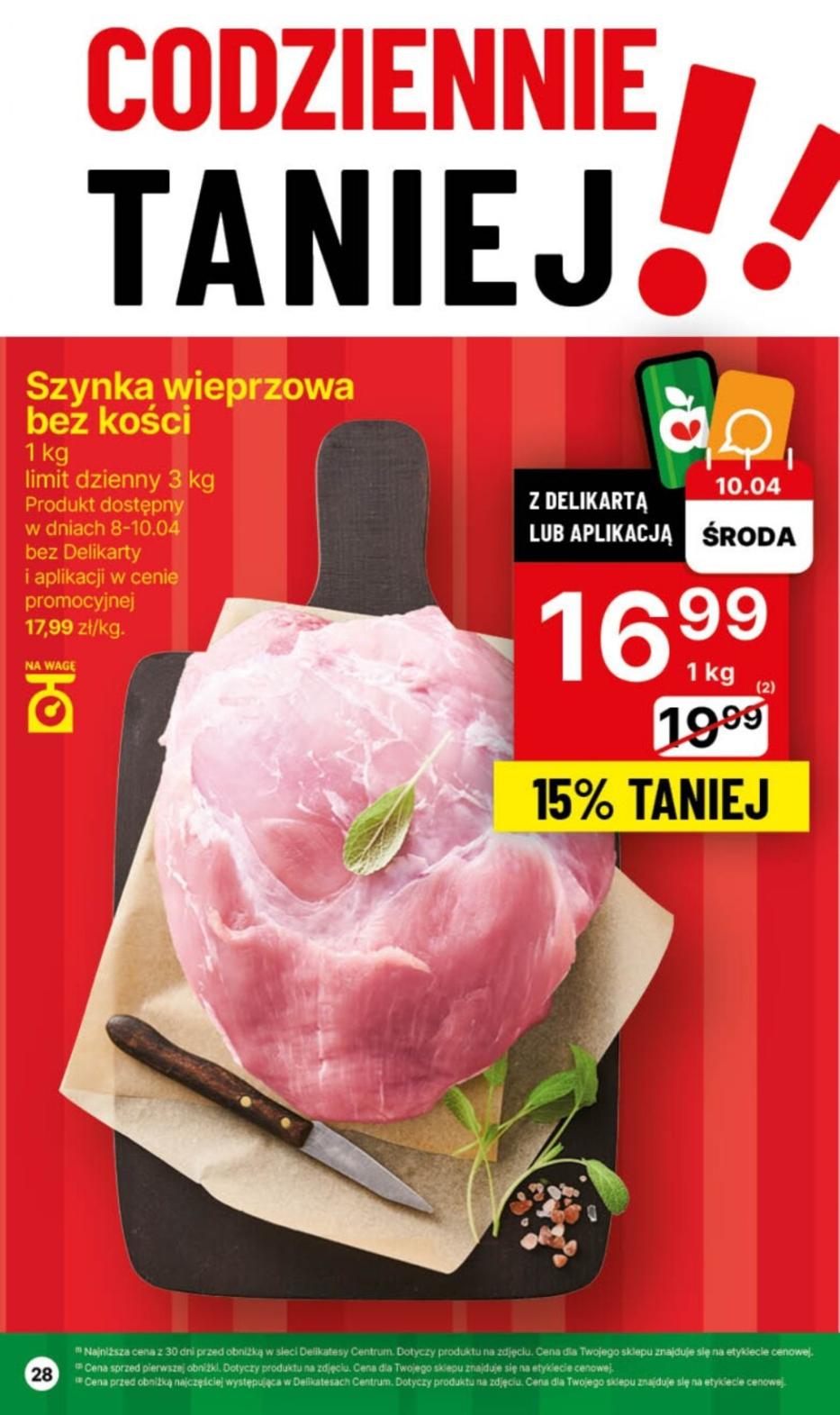 Gazetka promocyjna Delikatesy Centrum str. 28