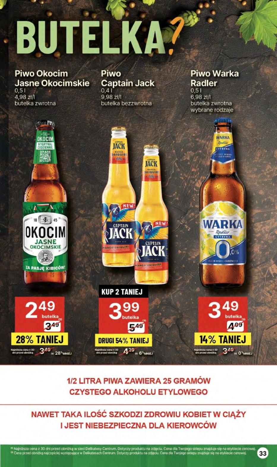 Gazetka promocyjna Delikatesy Centrum str. 33