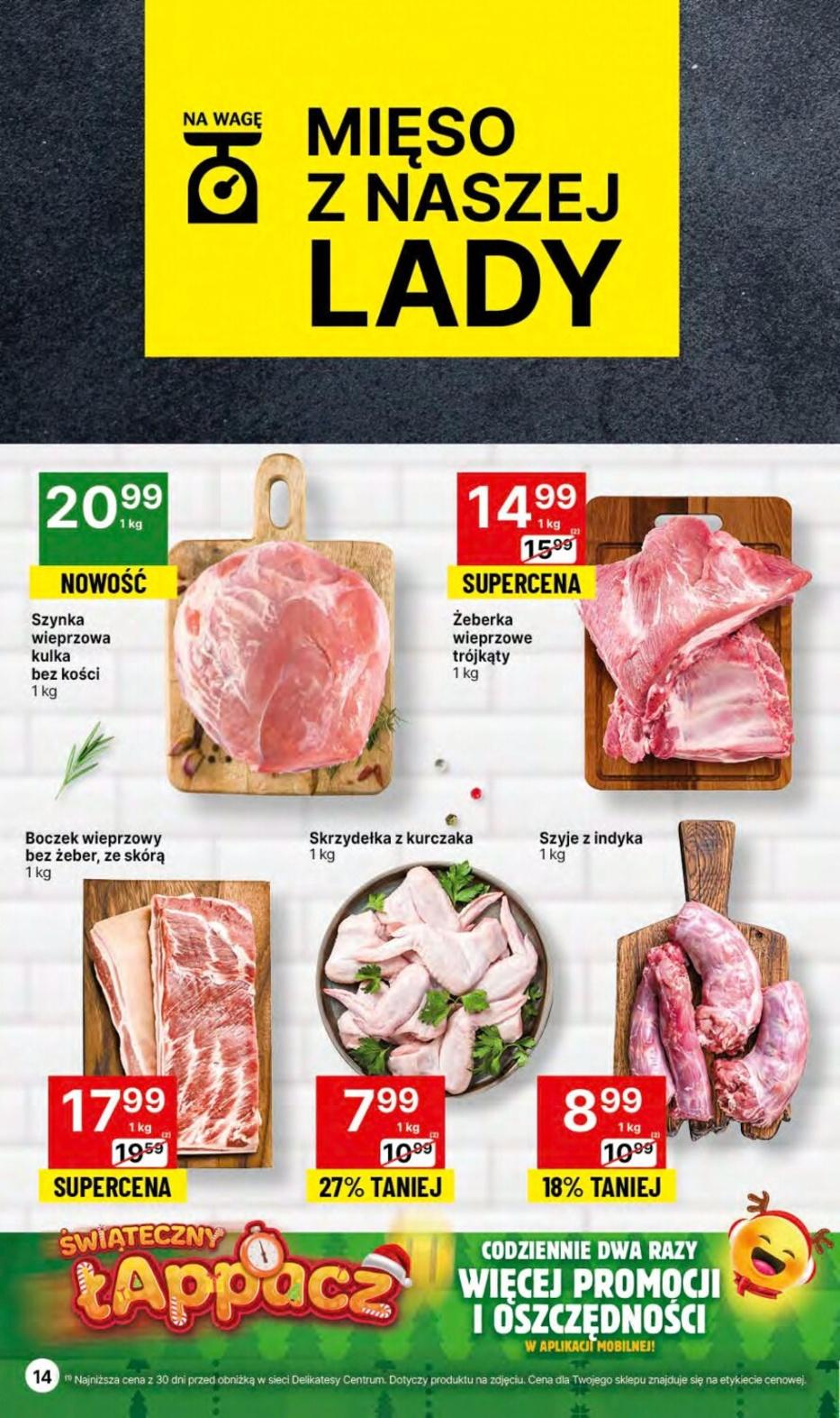 Gazetka promocyjna Delikatesy Centrum str. 14