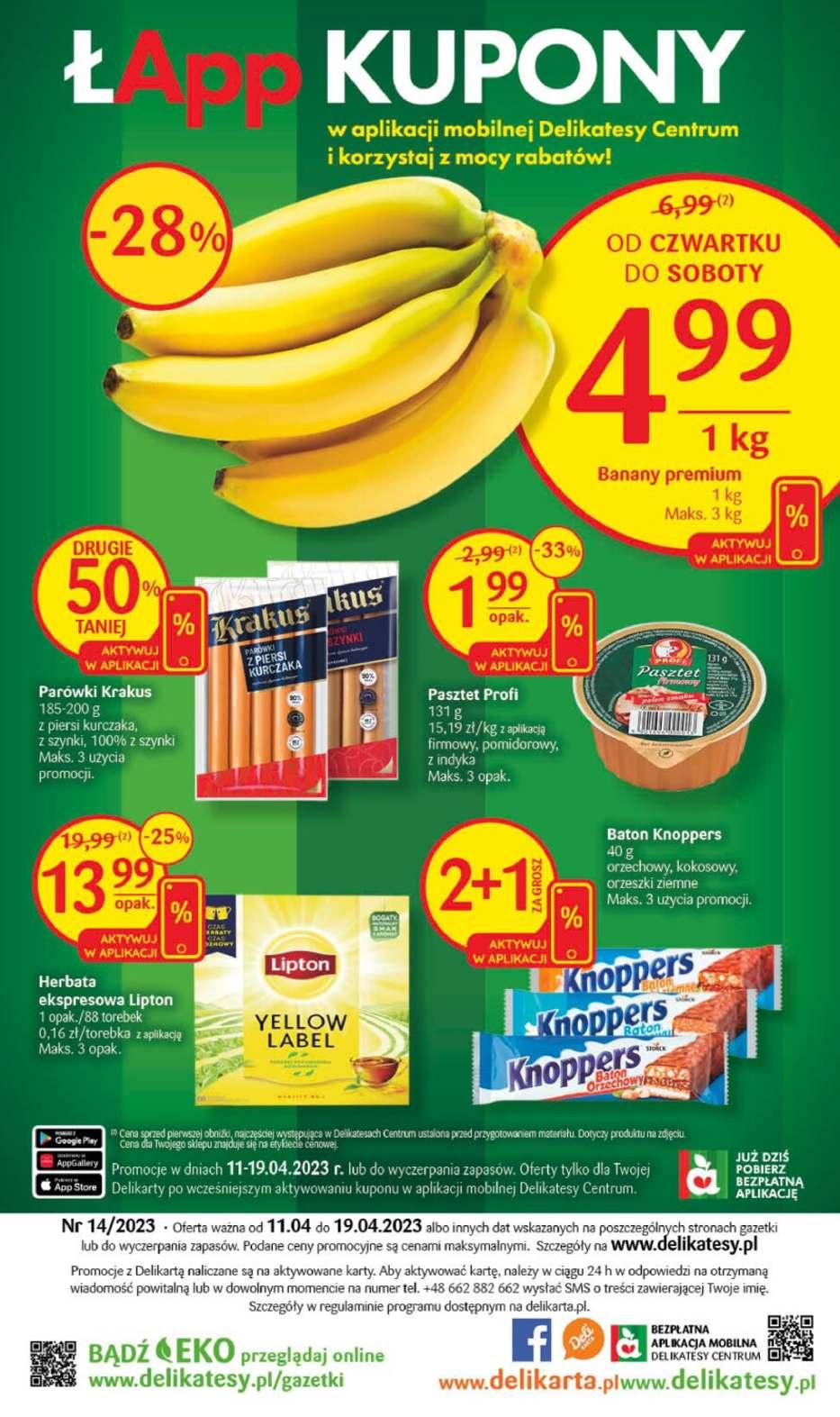 Gazetka promocyjna Delikatesy Centrum str. 32