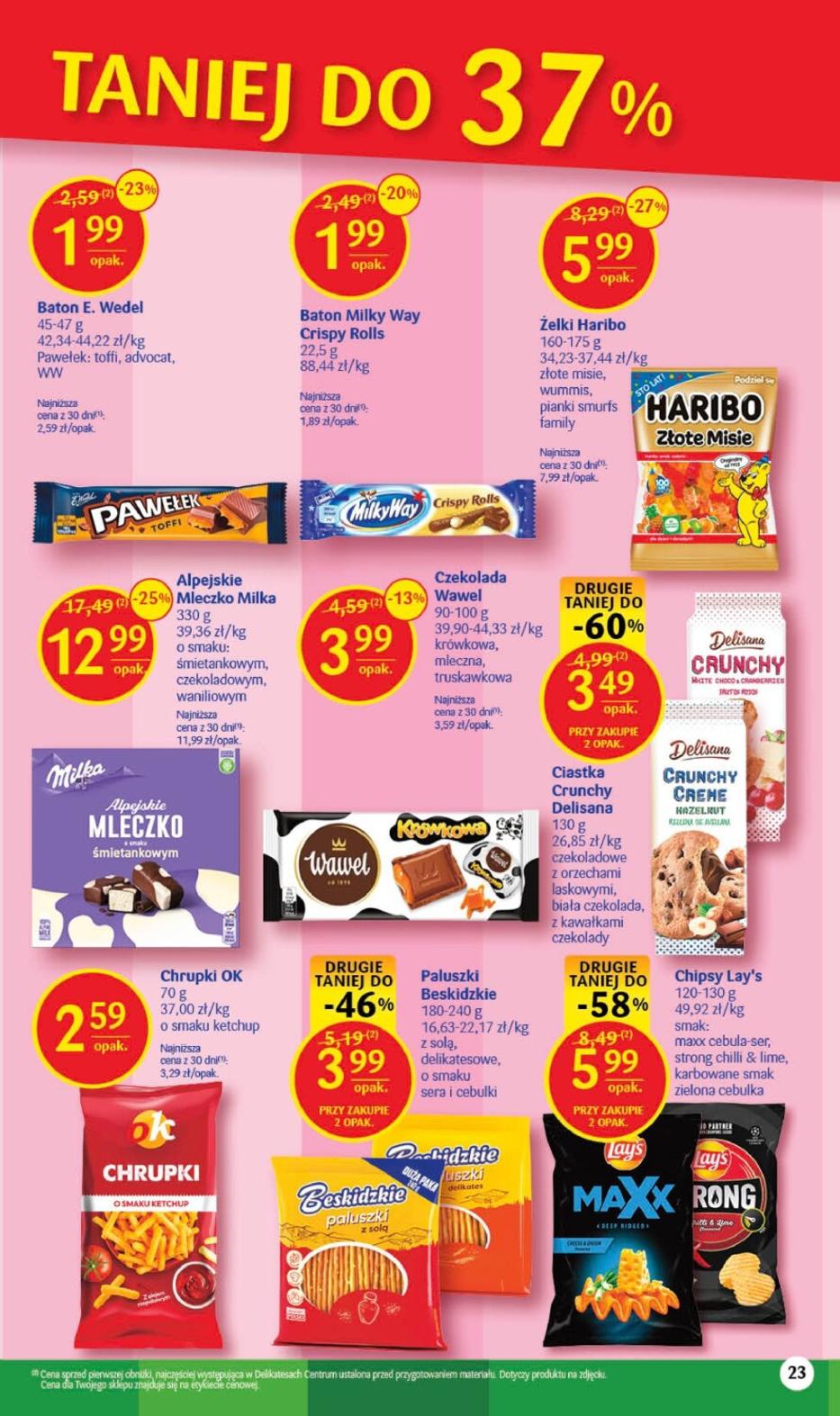 Gazetka promocyjna Delikatesy Centrum str. 23