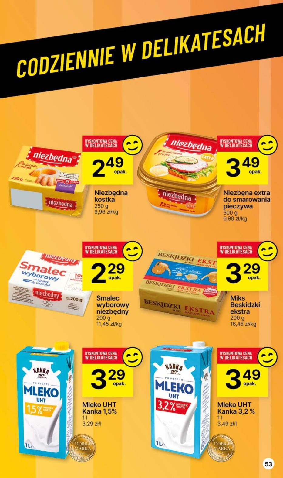 Gazetka promocyjna Delikatesy Centrum str. 53