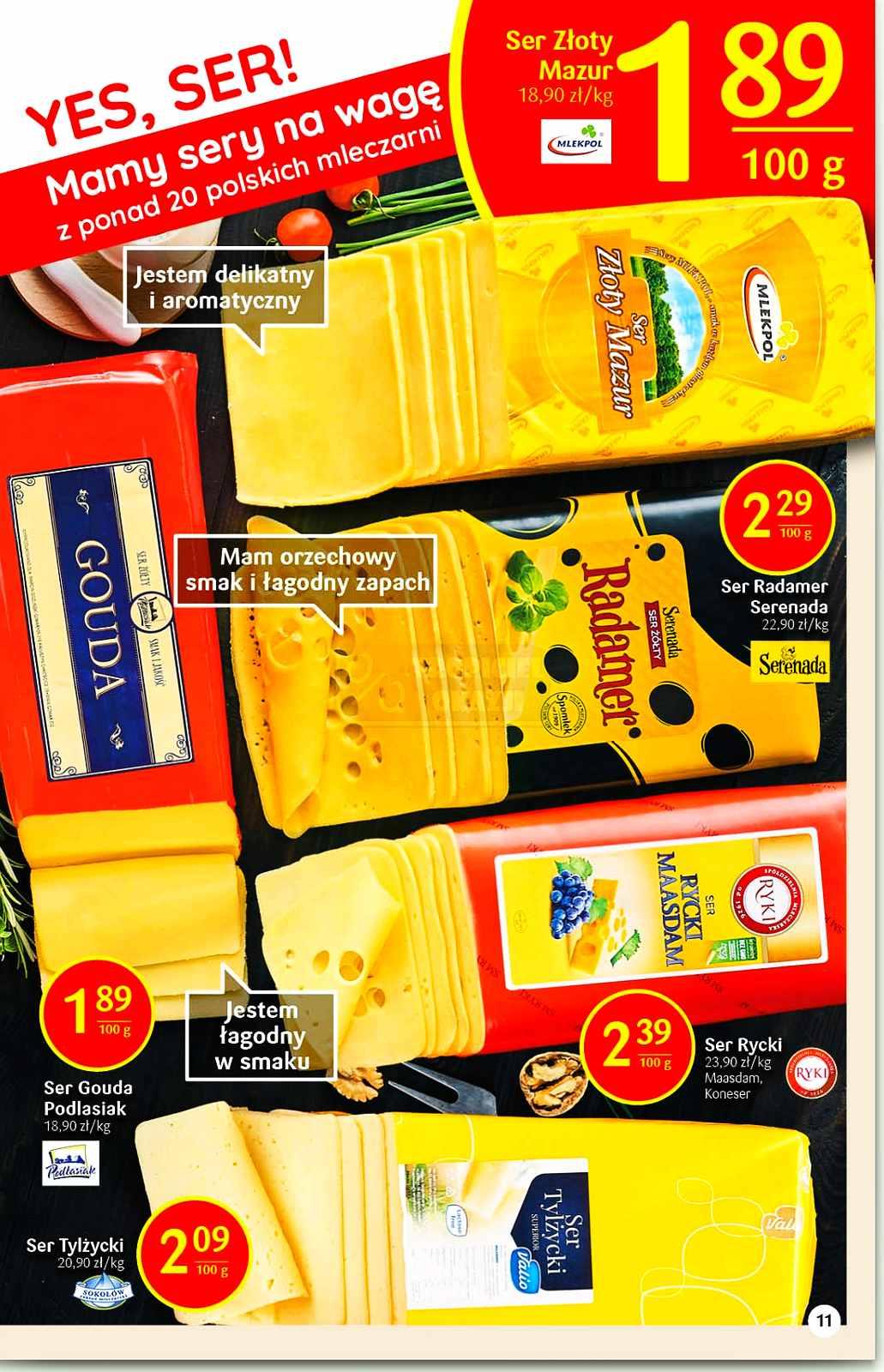 Gazetka promocyjna Delikatesy Centrum str. 11