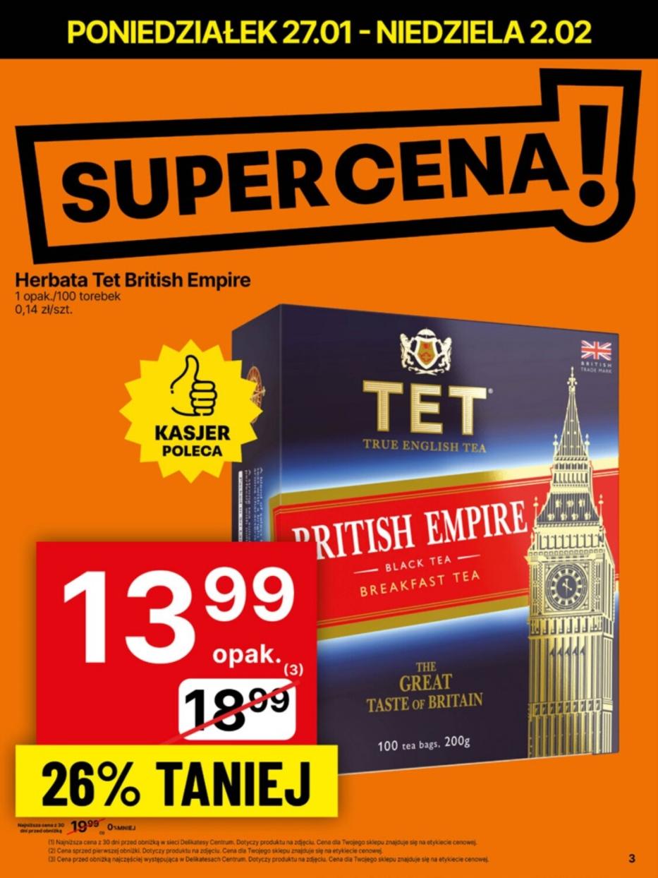 Gazetka promocyjna Delikatesy Centrum str. 3