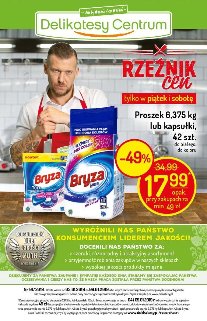 Gazetka promocyjna Delikatesy Centrum str. 1