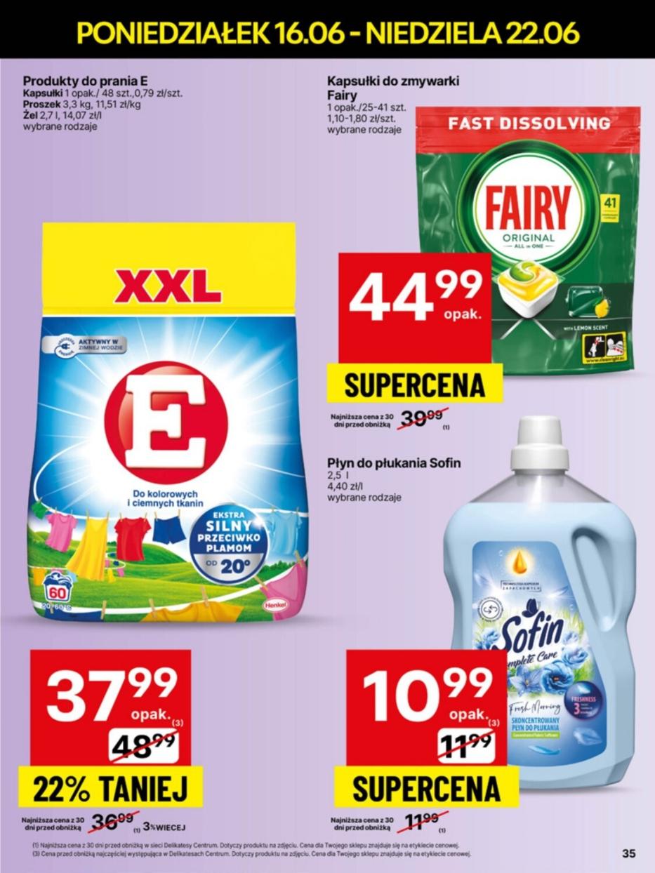 Gazetka promocyjna Delikatesy Centrum str. 35