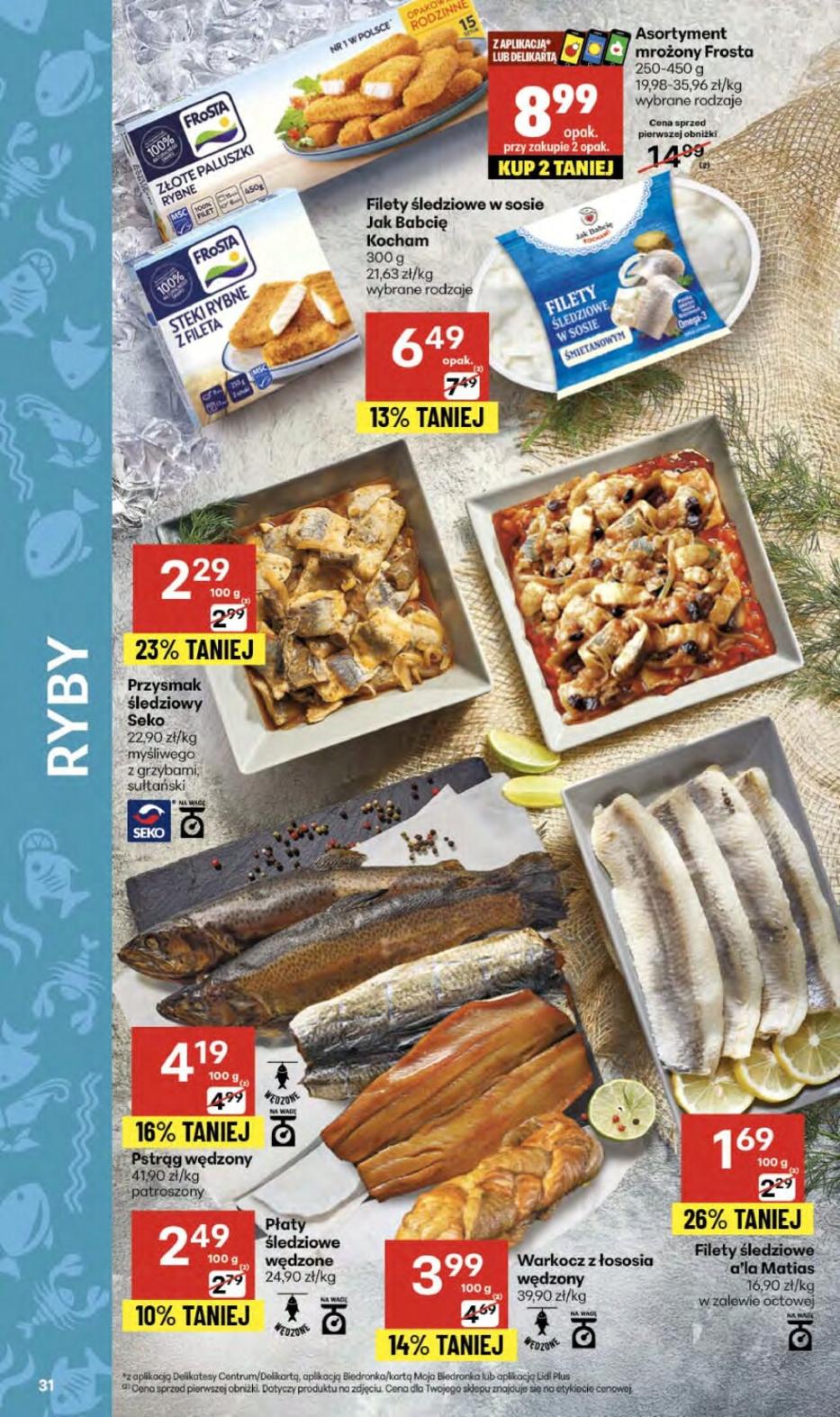 Gazetka promocyjna Delikatesy Centrum str. 31