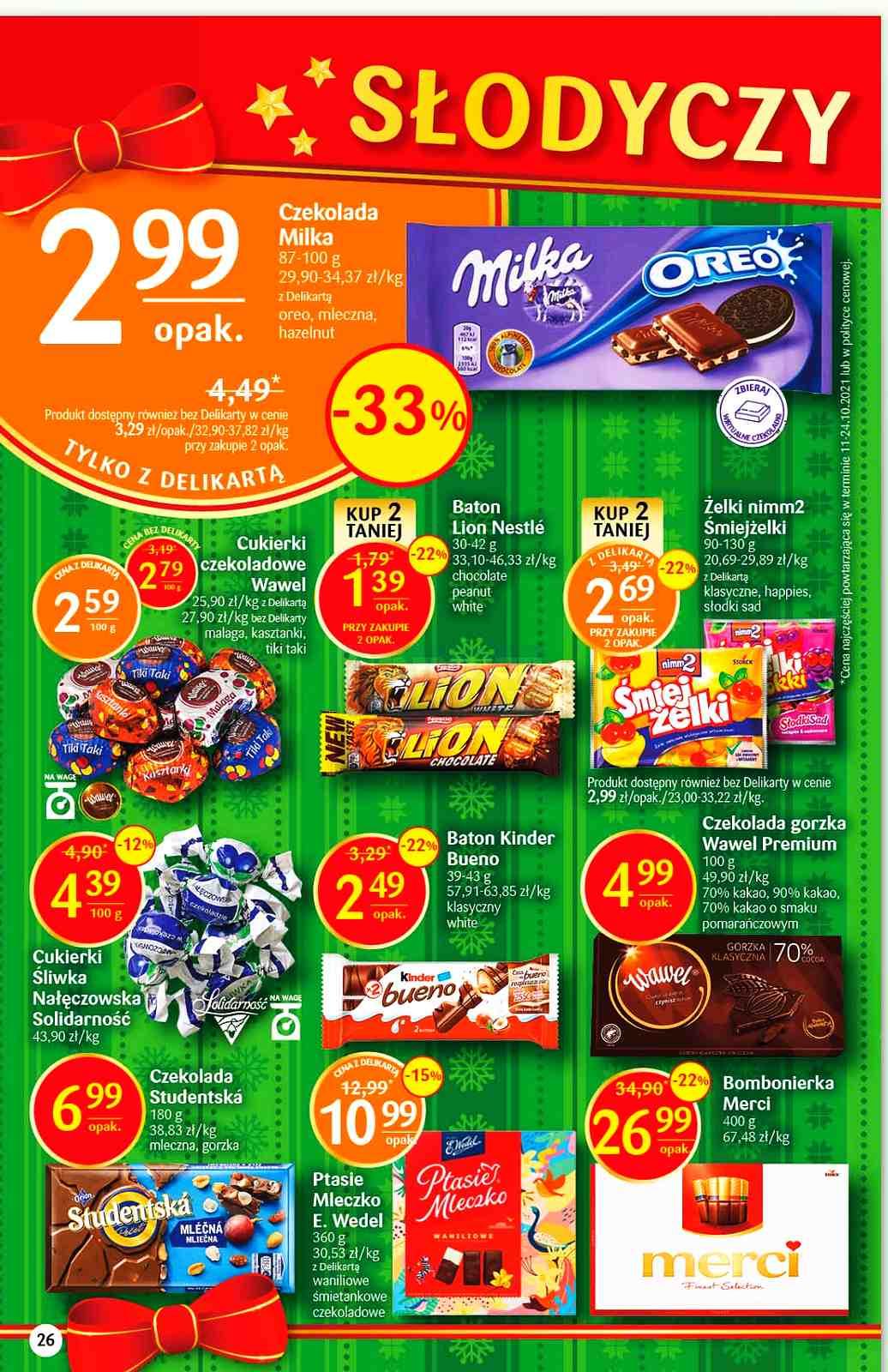 Gazetka promocyjna Delikatesy Centrum str. 26