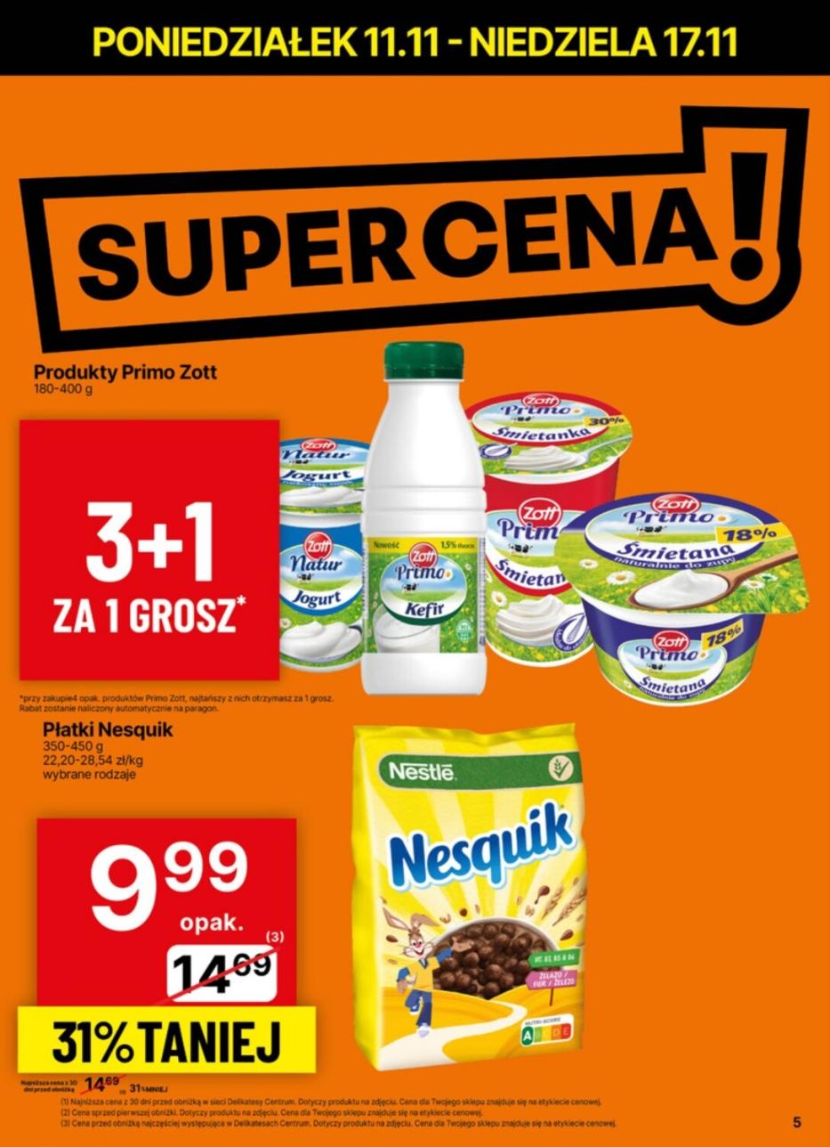 Gazetka promocyjna Delikatesy Centrum str. 5