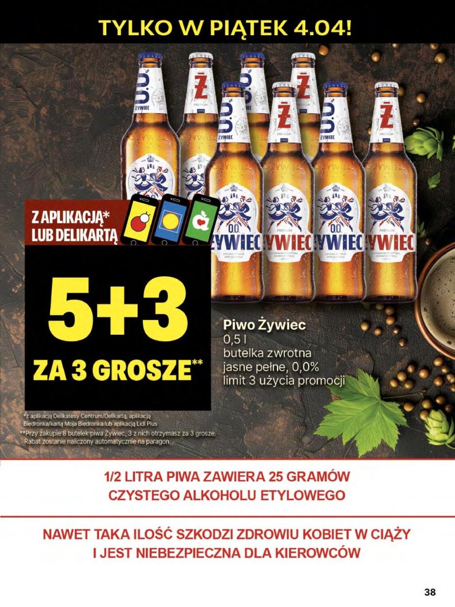 Gazetka promocyjna Delikatesy Centrum str. 38