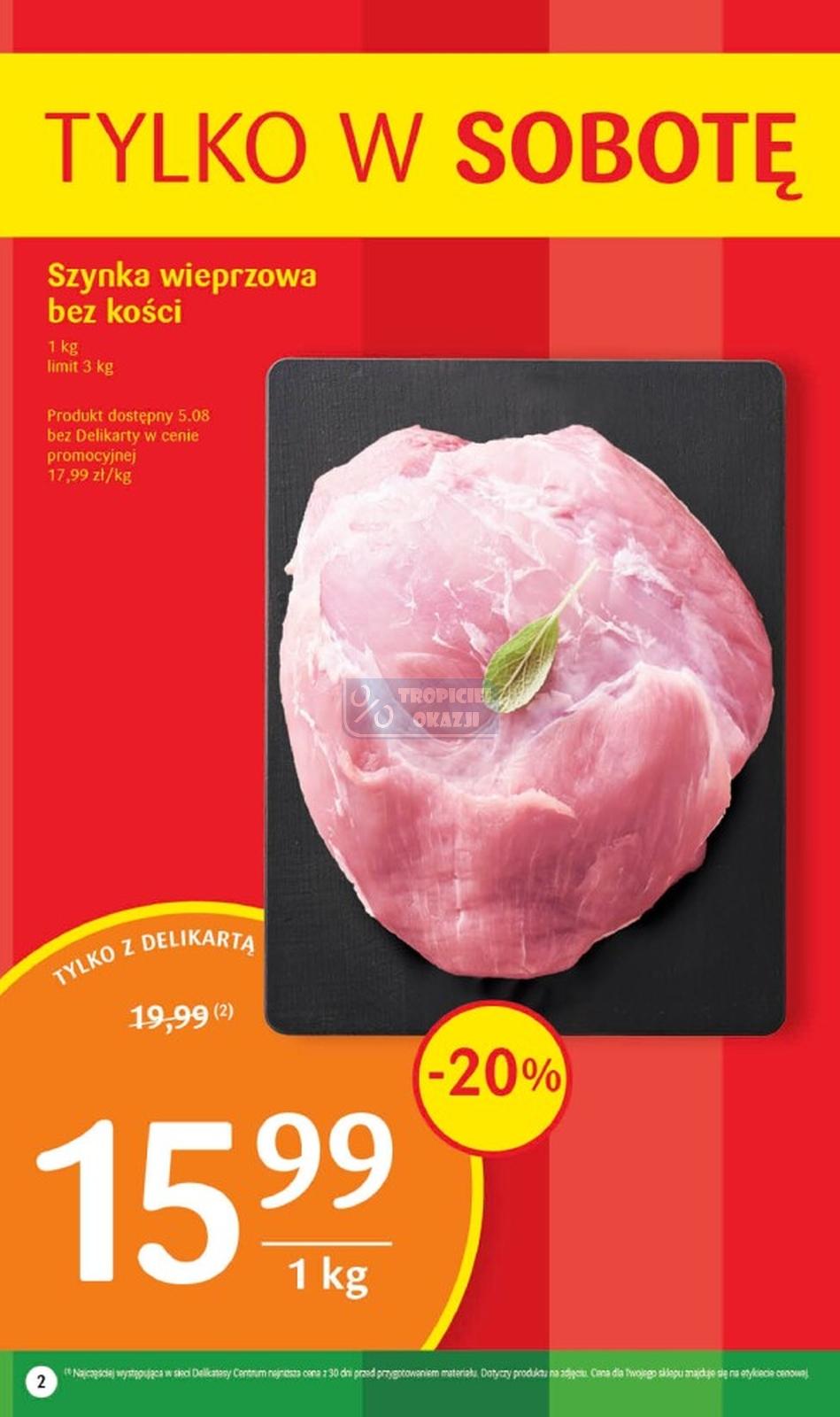 Gazetka promocyjna Delikatesy Centrum str. 2