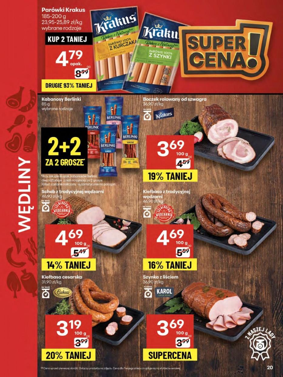 Gazetka promocyjna Delikatesy Centrum str. 20