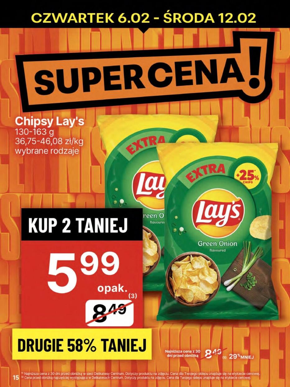 Gazetka promocyjna Delikatesy Centrum str. 15