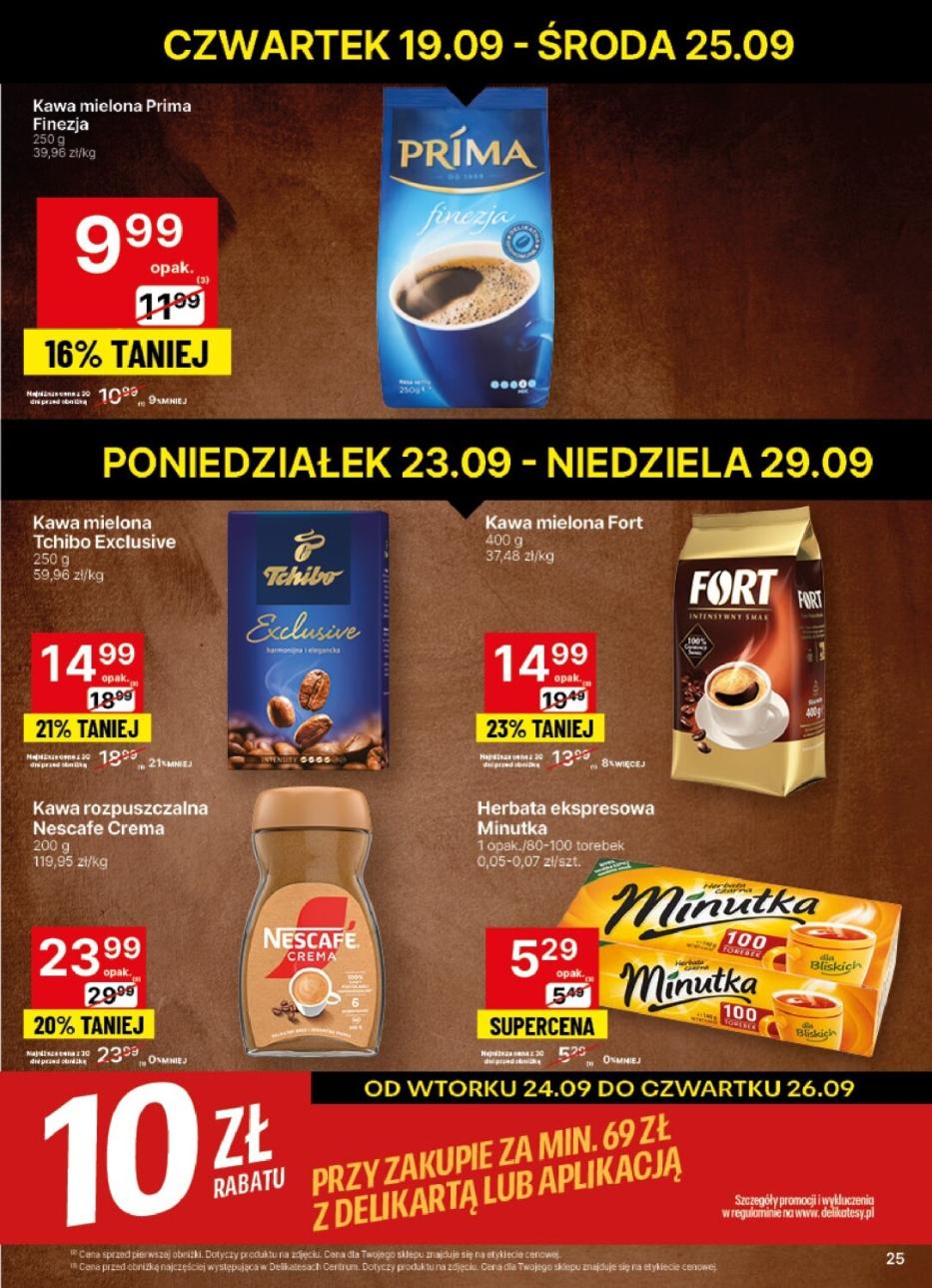 Gazetka promocyjna Delikatesy Centrum str. 25