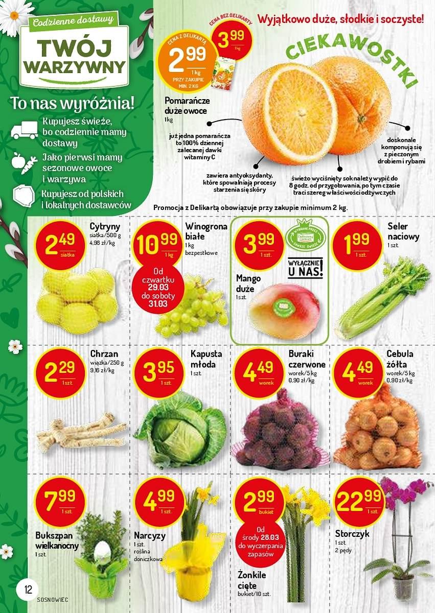 Gazetka promocyjna Delikatesy Centrum str. 12