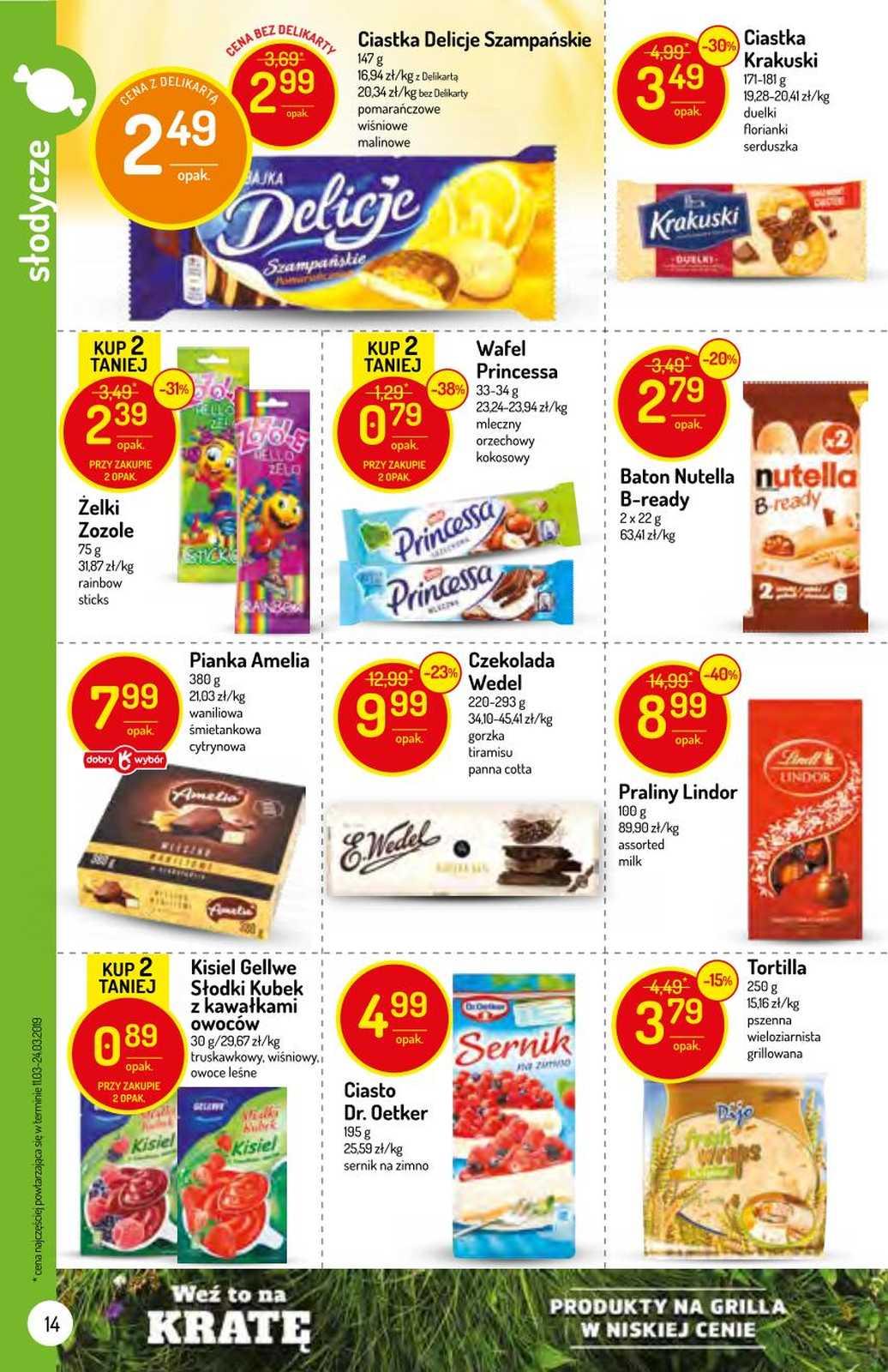 Gazetka promocyjna Delikatesy Centrum str. 14