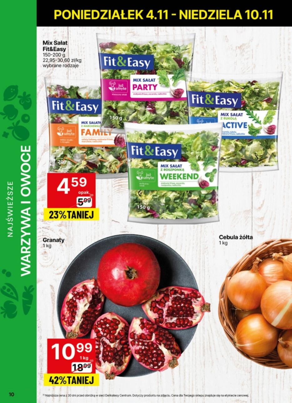 Gazetka promocyjna Delikatesy Centrum str. 10