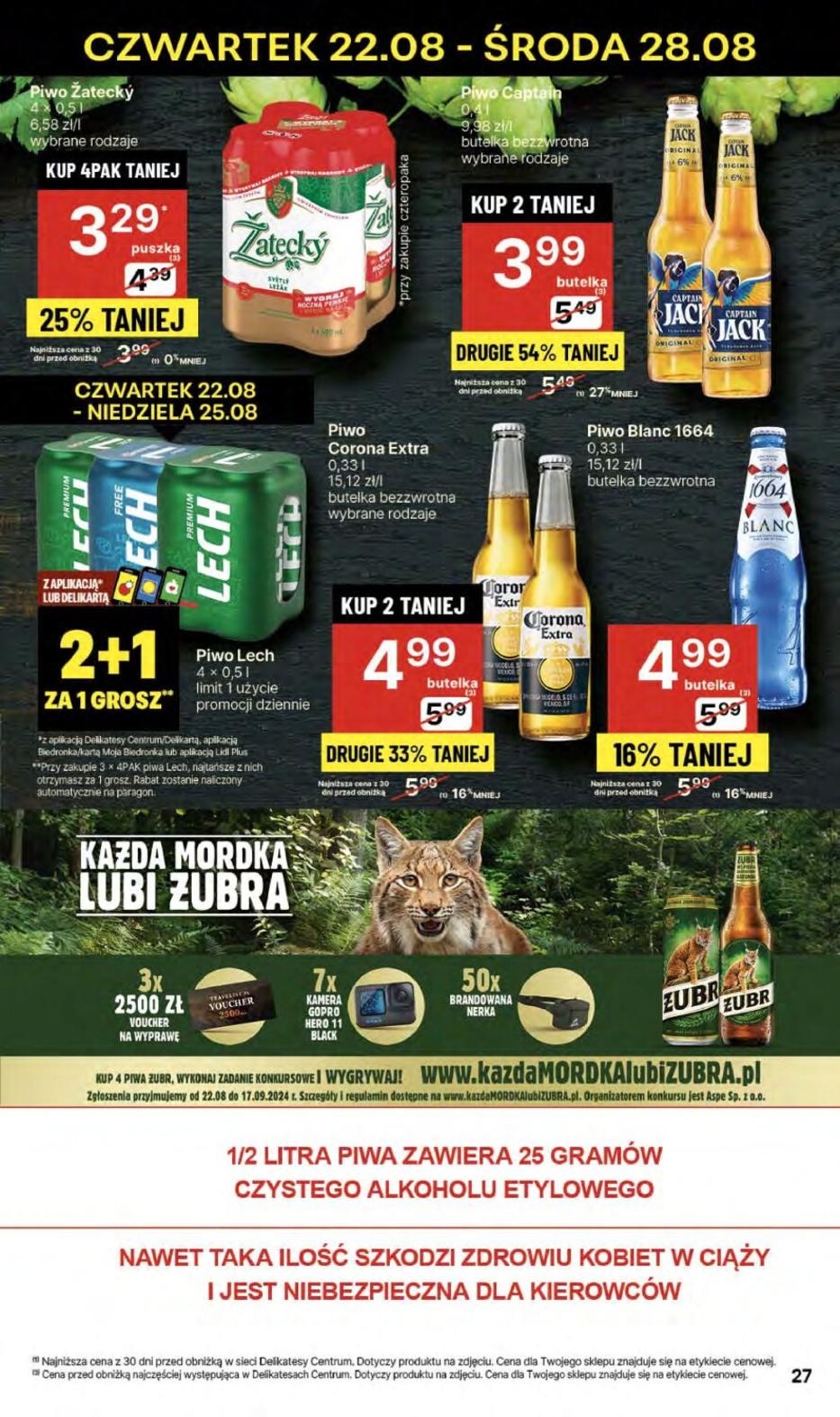 Gazetka promocyjna Delikatesy Centrum str. 27