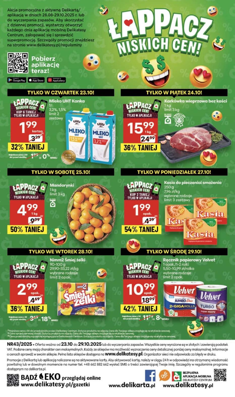 Gazetka promocyjna Delikatesy Centrum str. 40