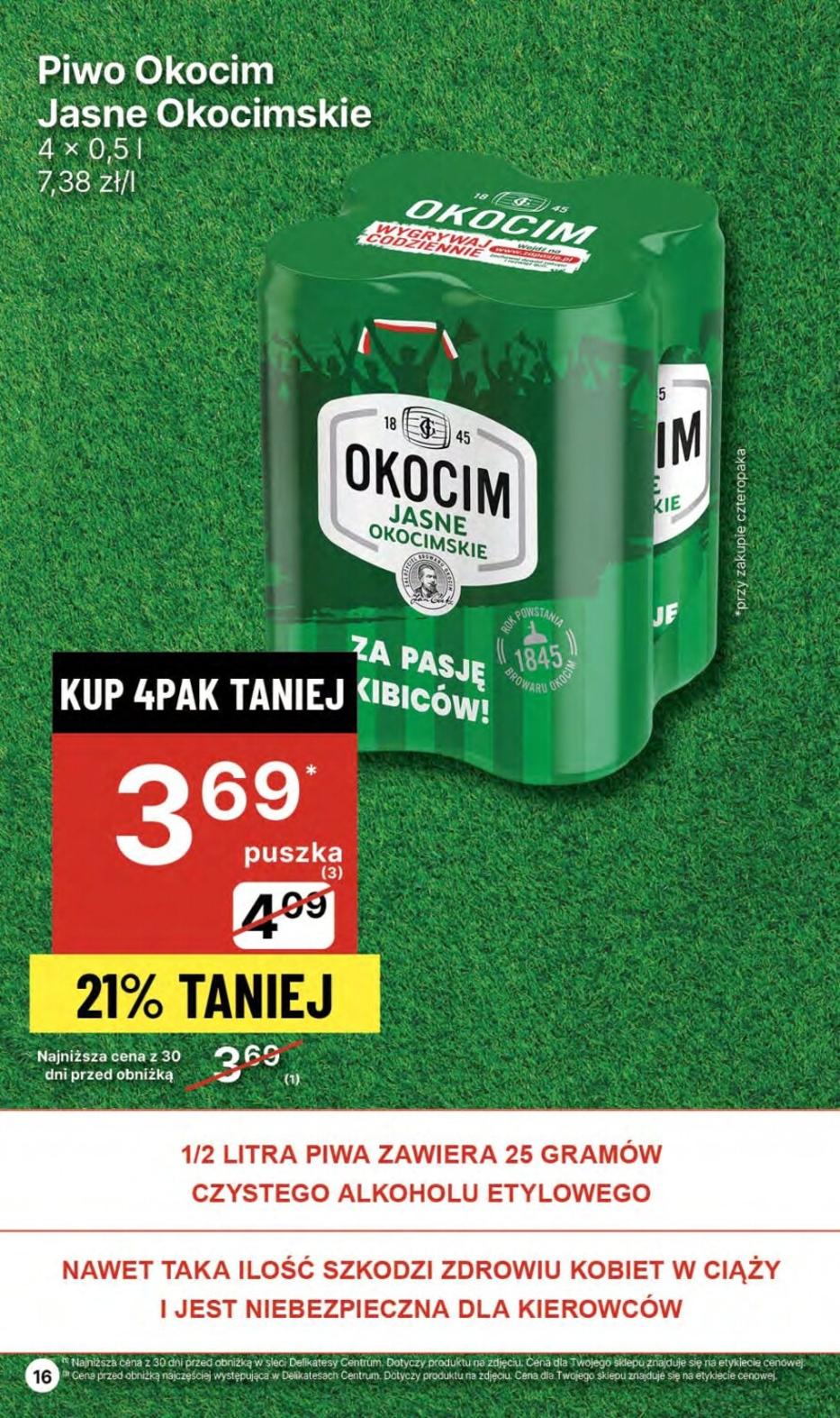 Gazetka promocyjna Delikatesy Centrum str. 16