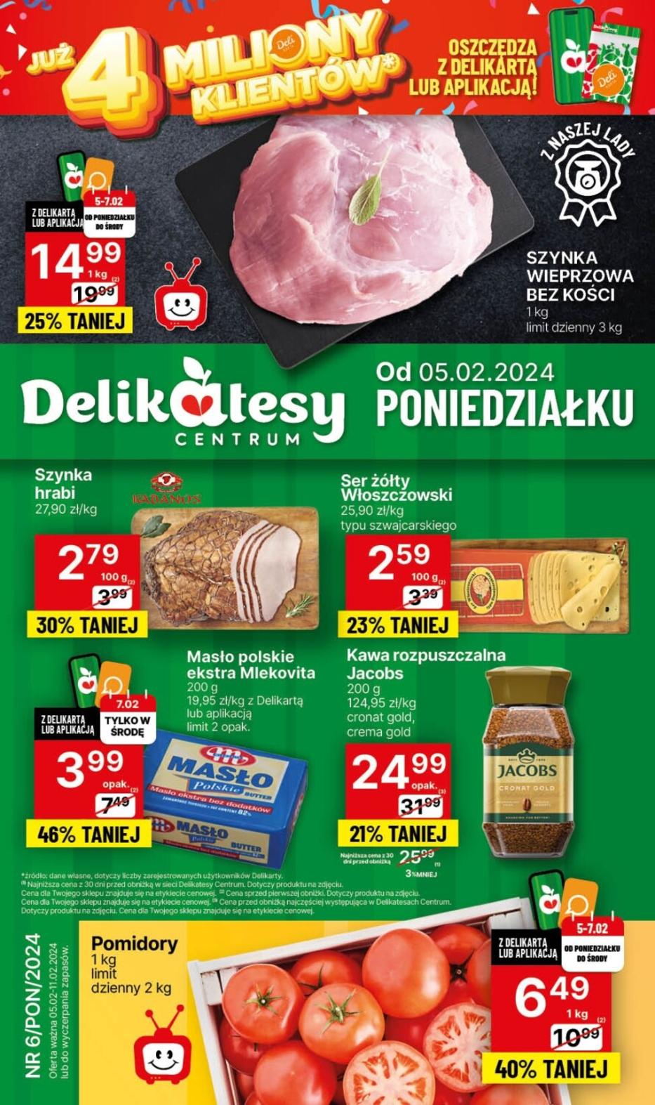 Gazetka promocyjna Delikatesy Centrum str. 1