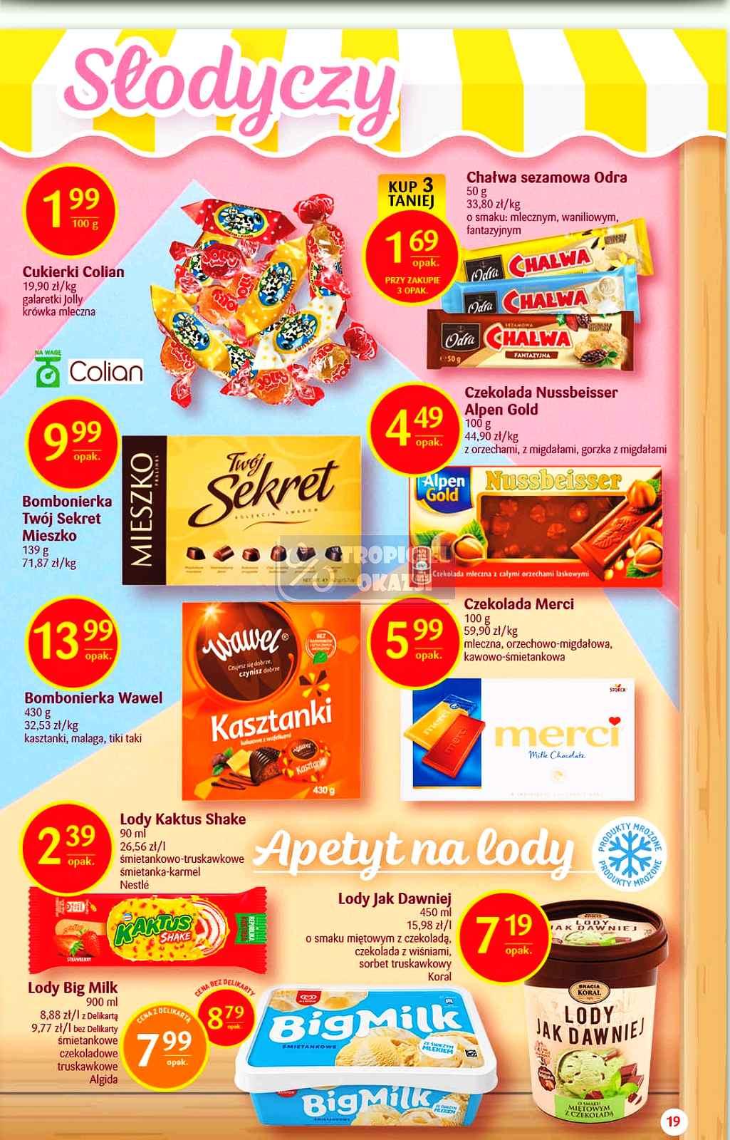 Gazetka promocyjna Delikatesy Centrum str. 19