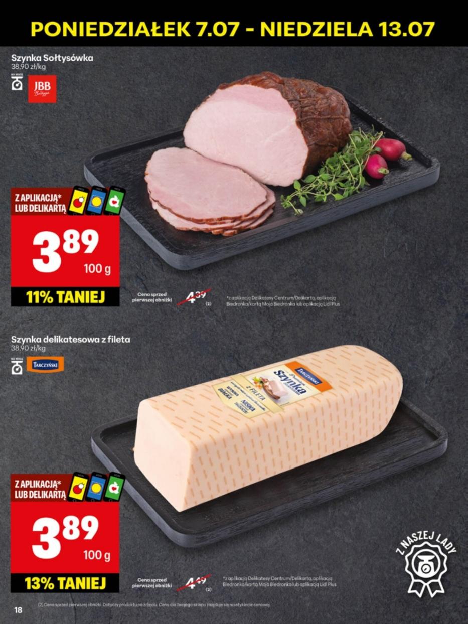 Gazetka promocyjna Delikatesy Centrum str. 18