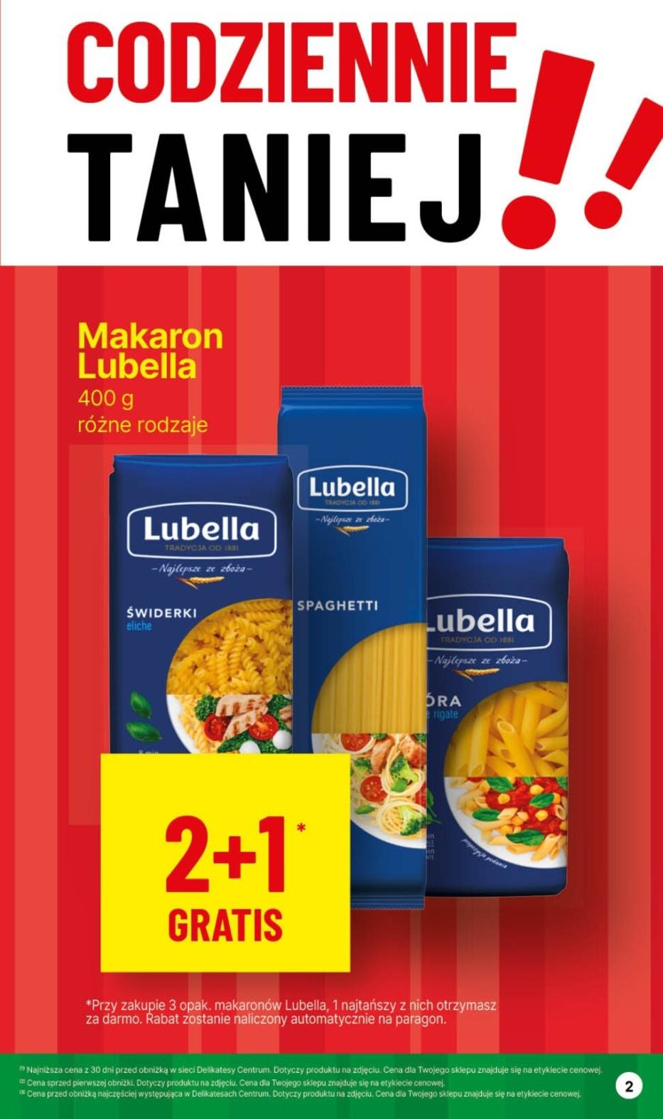 Gazetka promocyjna Delikatesy Centrum str. 2