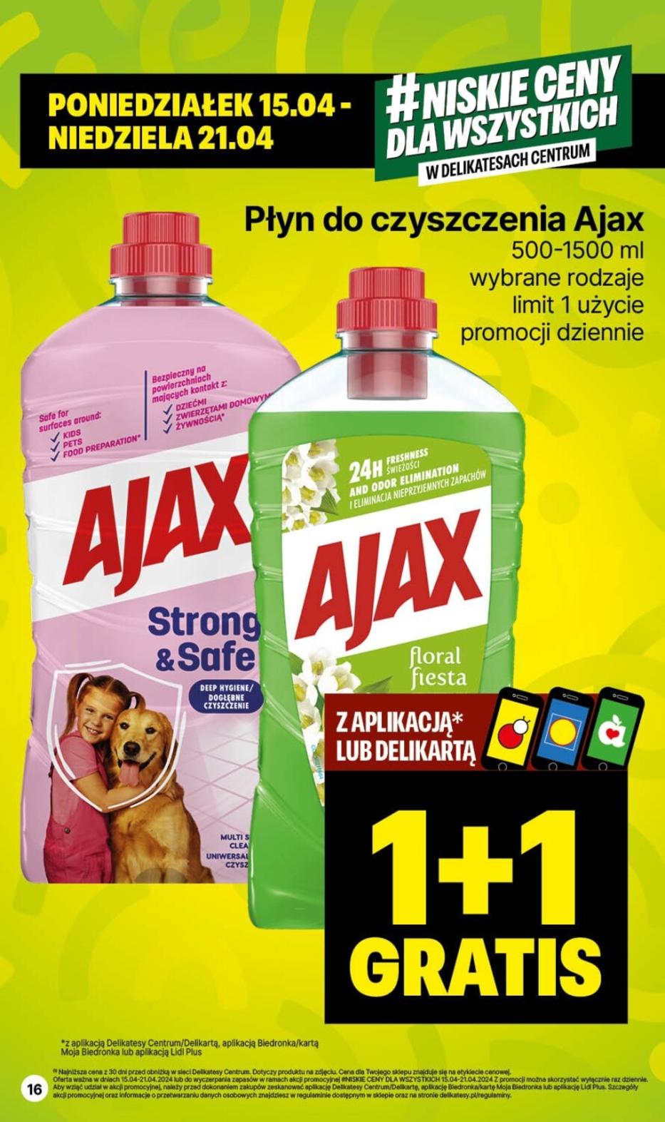 Gazetka promocyjna Delikatesy Centrum str. 16