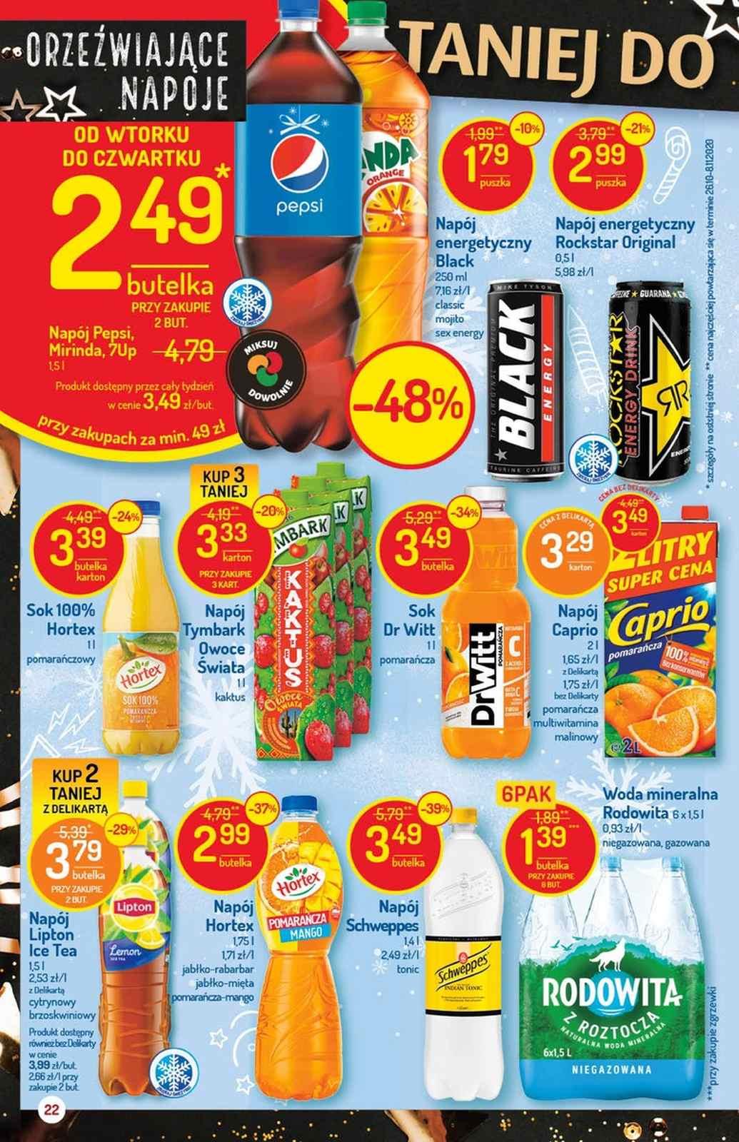 Gazetka promocyjna Delikatesy Centrum str. 22