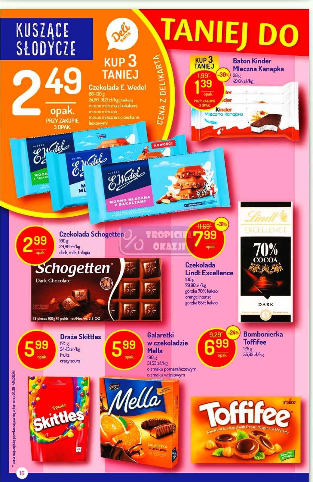 Gazetka promocyjna Delikatesy Centrum str. 16