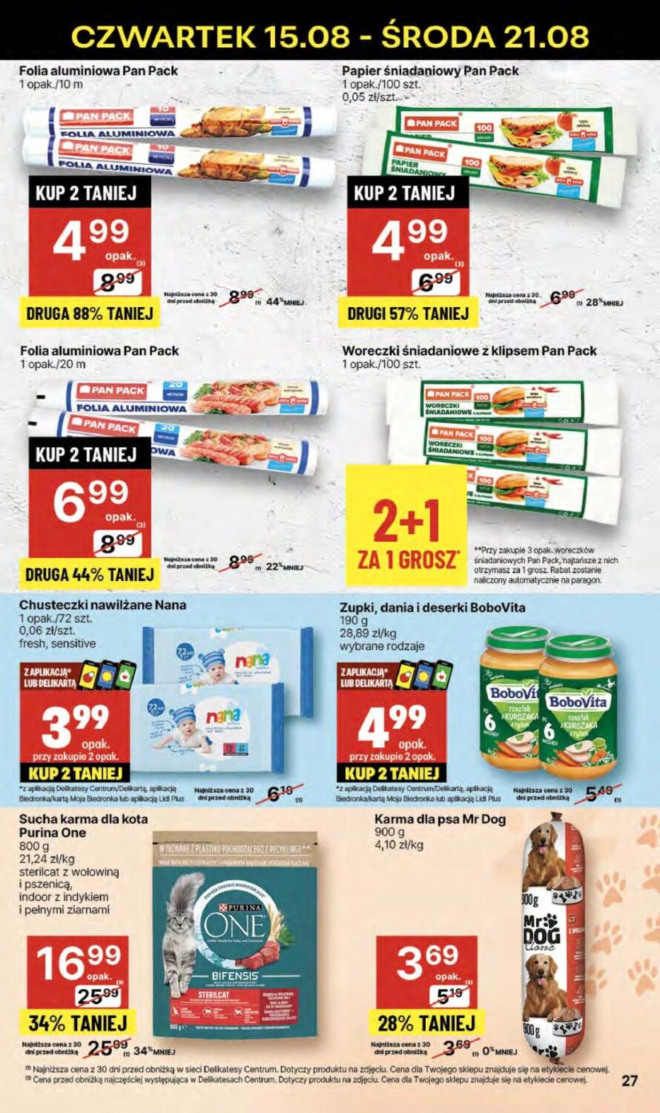 Gazetka promocyjna Delikatesy Centrum str. 27