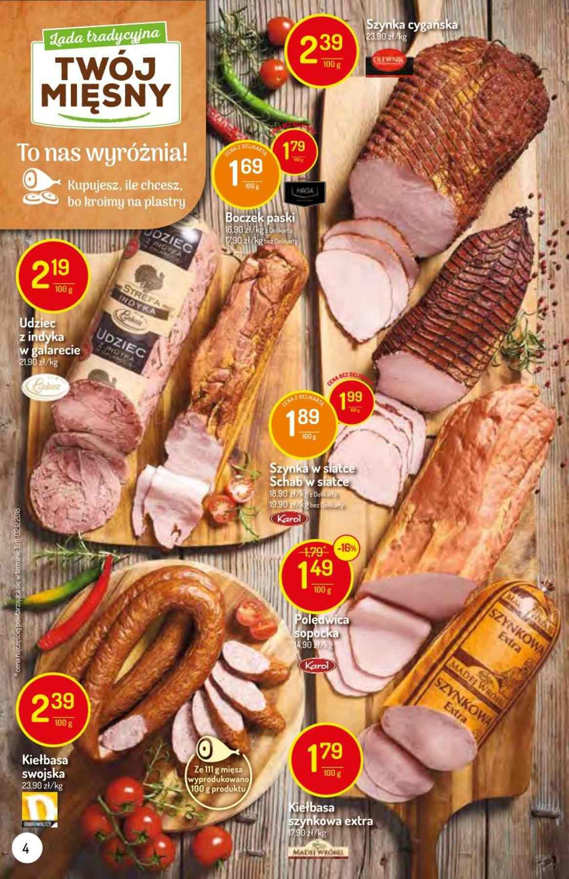Gazetka promocyjna Delikatesy Centrum str. 4