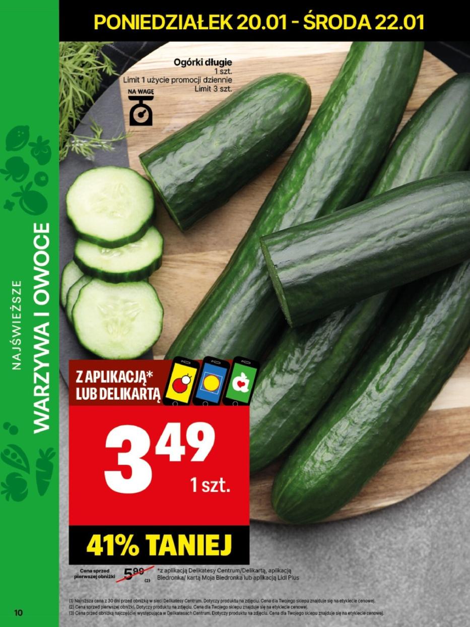 Gazetka promocyjna Delikatesy Centrum str. 10