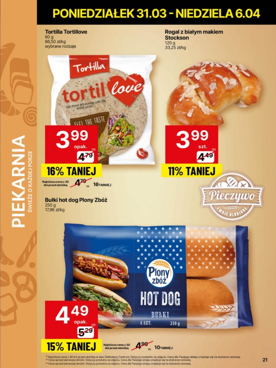 Gazetka promocyjna Delikatesy Centrum str. 21