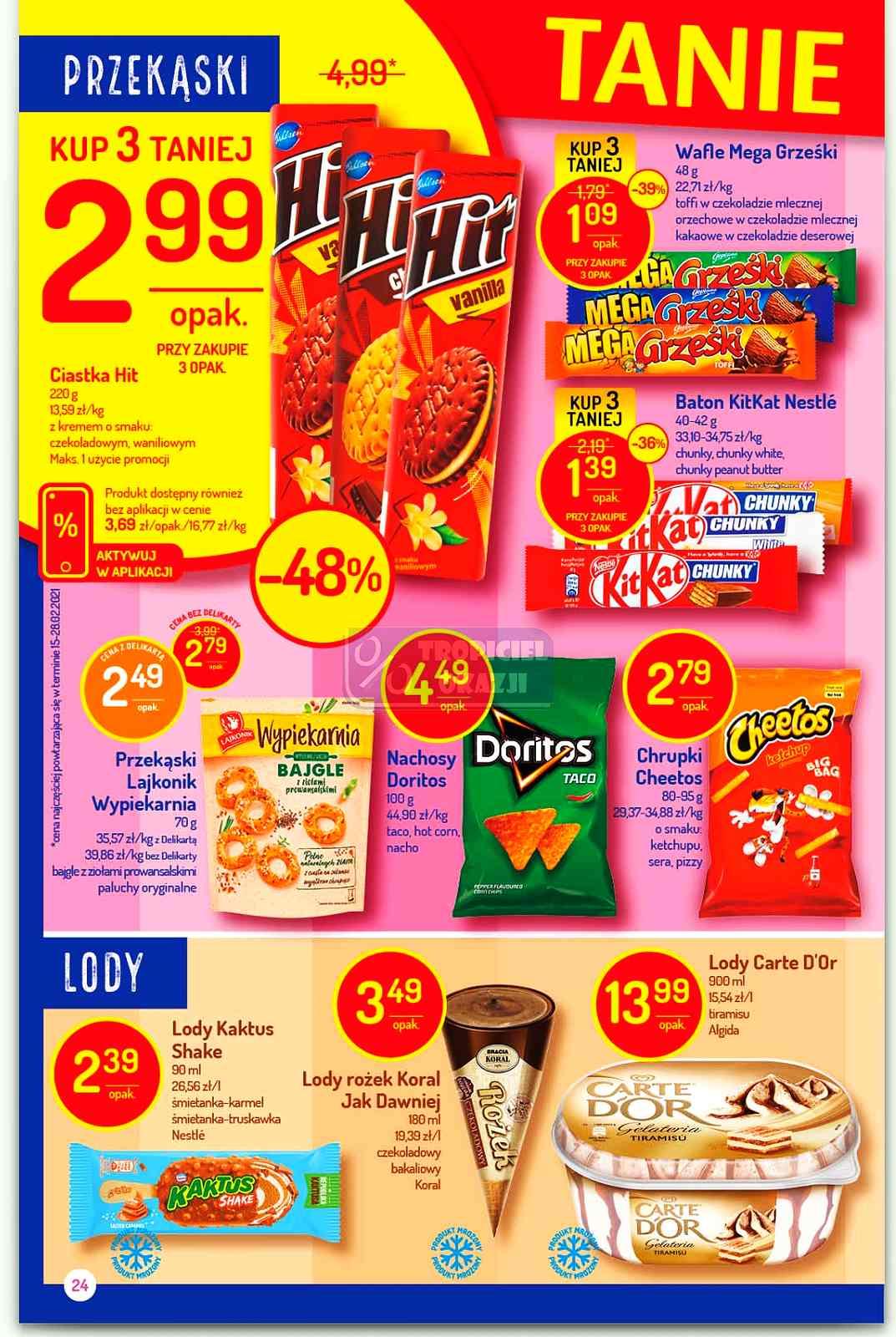 Gazetka promocyjna Delikatesy Centrum str. 24