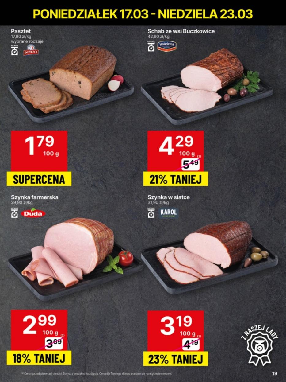 Gazetka promocyjna Delikatesy Centrum str. 19