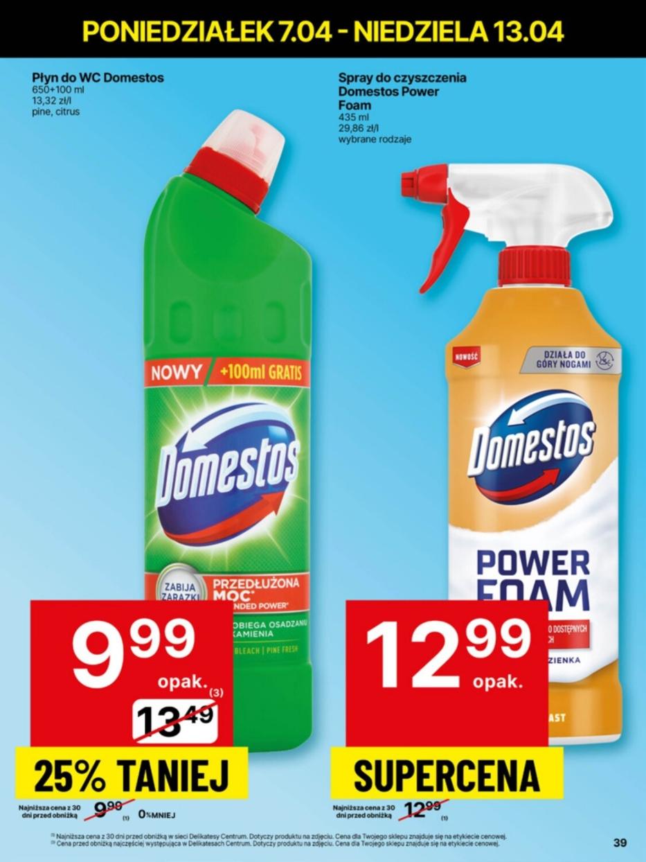 Gazetka promocyjna Delikatesy Centrum str. 39