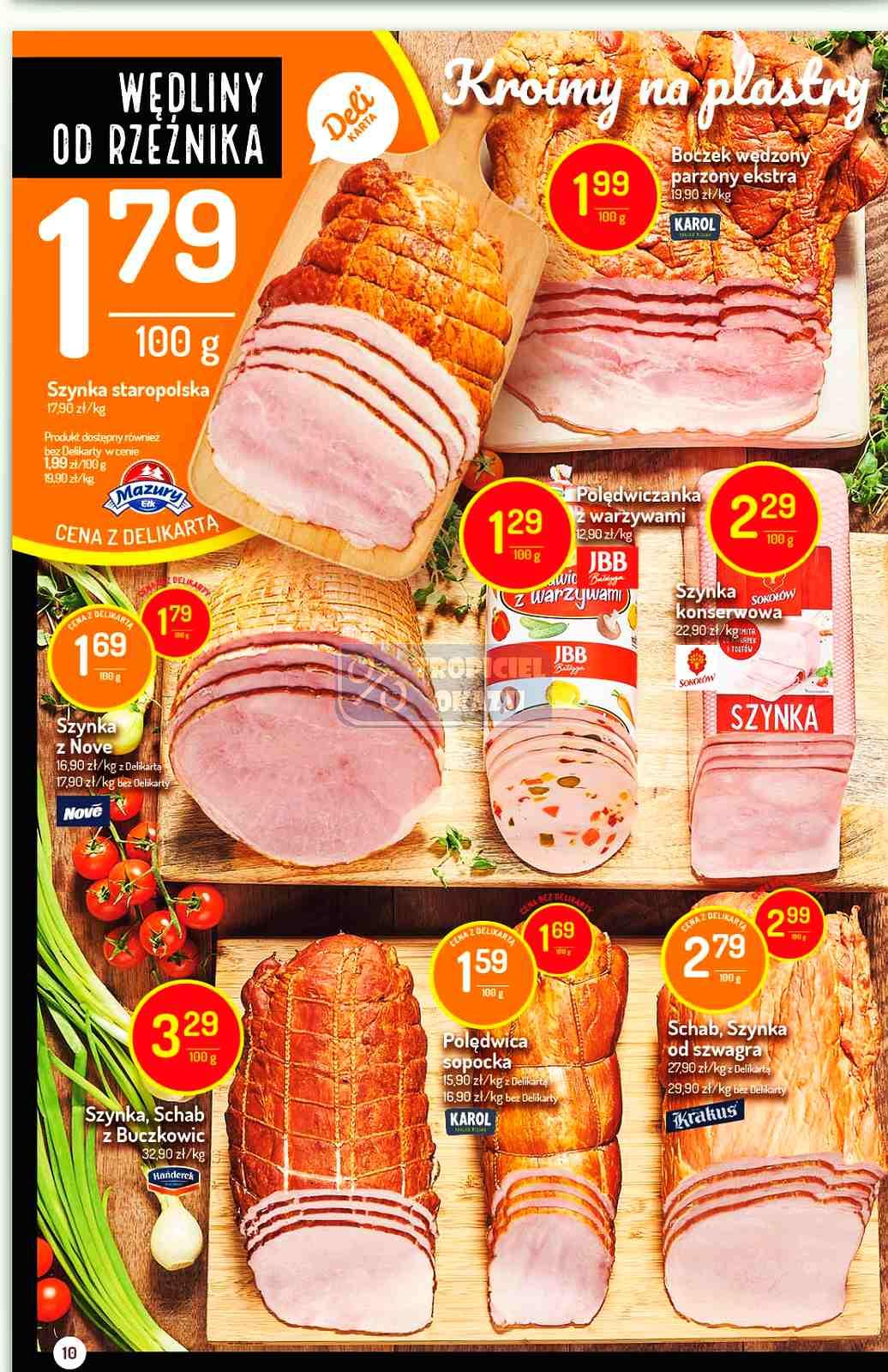 Gazetka promocyjna Delikatesy Centrum str. 10