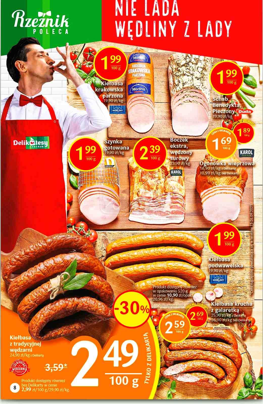 Gazetka promocyjna Delikatesy Centrum str. 8