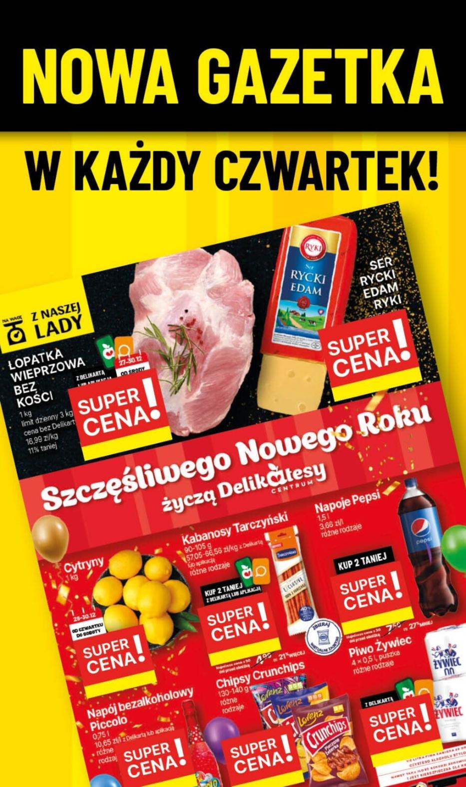 Gazetka promocyjna Delikatesy Centrum str. 10
