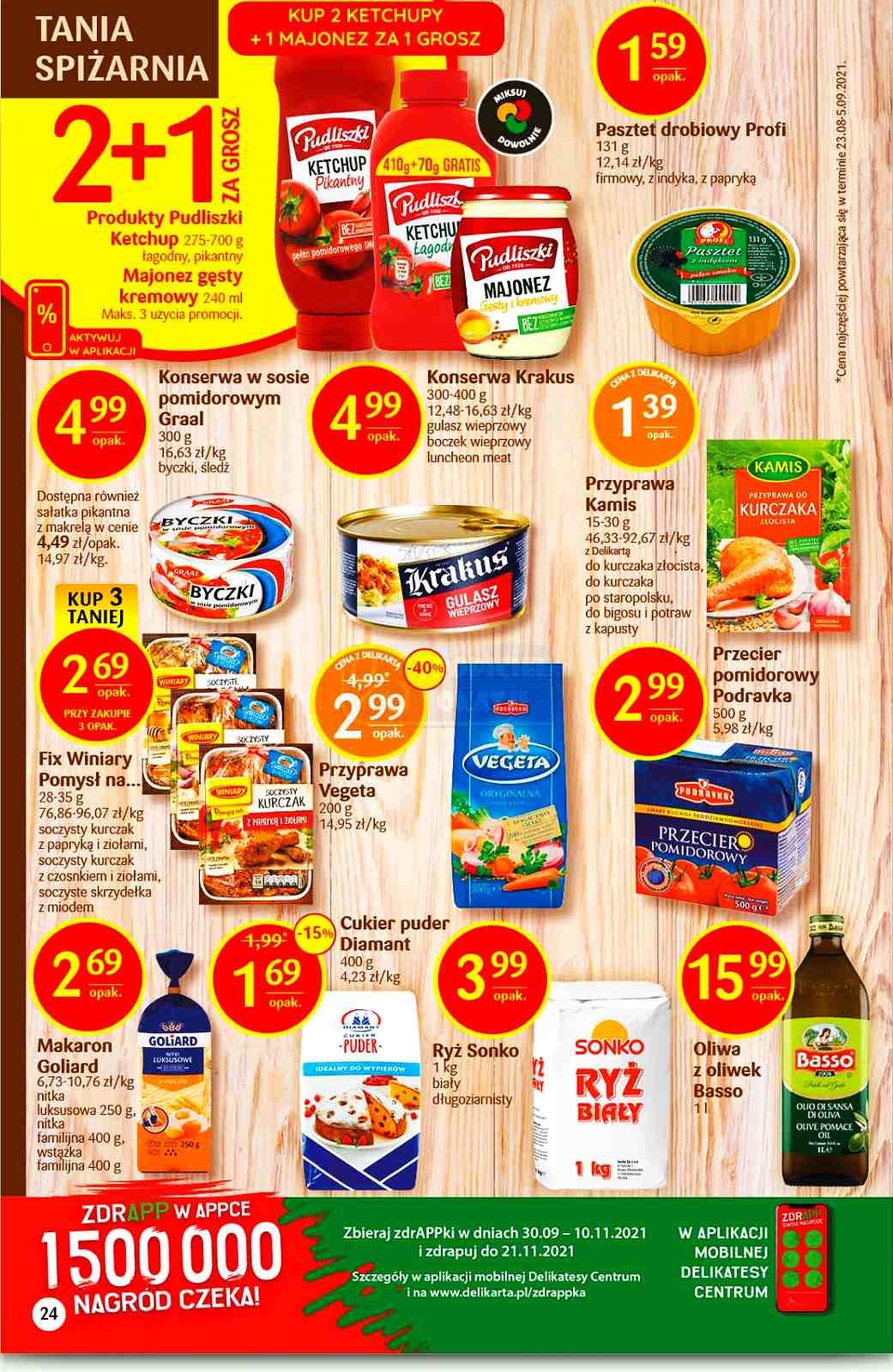 Gazetka promocyjna Delikatesy Centrum str. 24