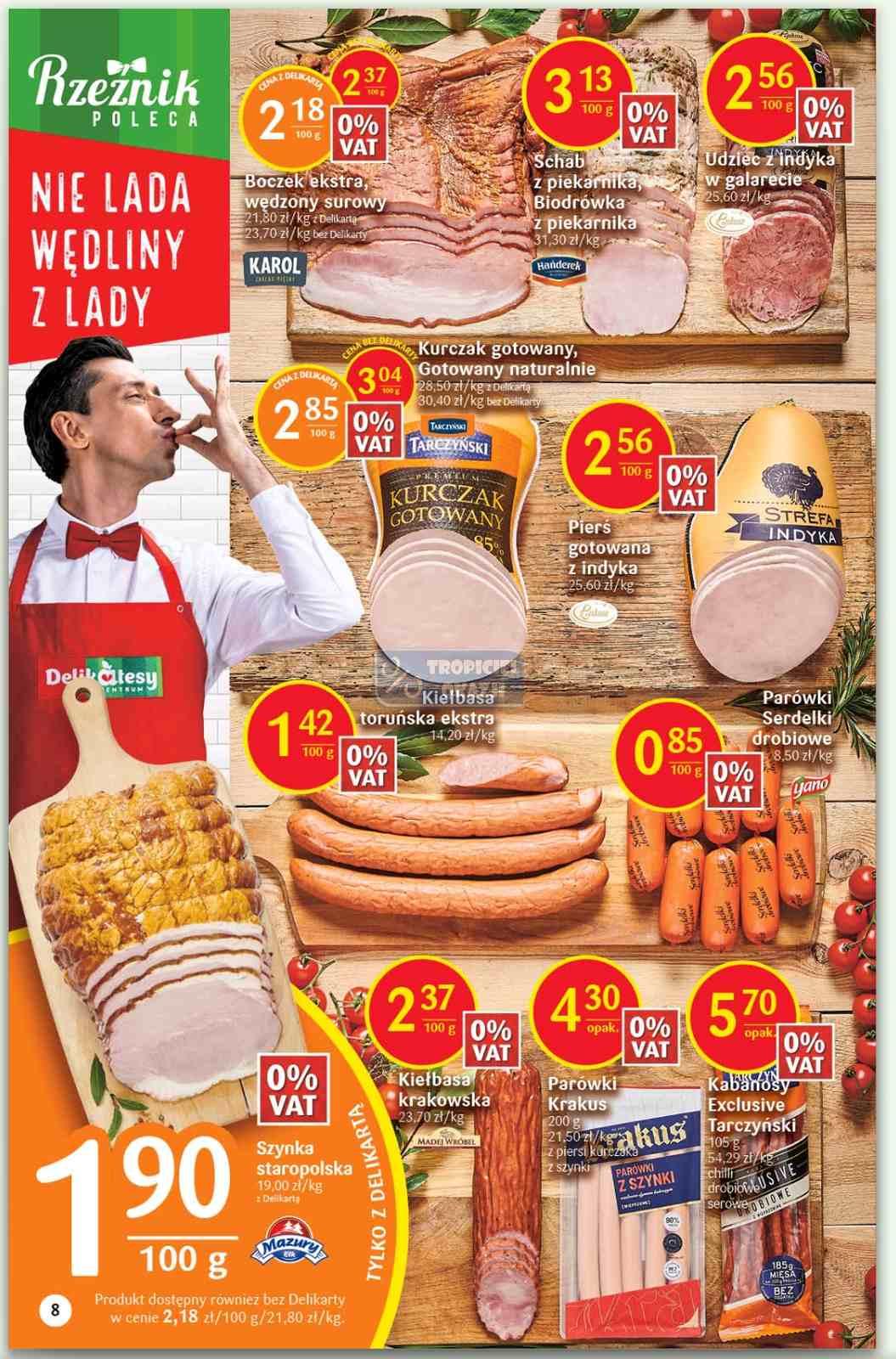 Gazetka promocyjna Delikatesy Centrum str. 8