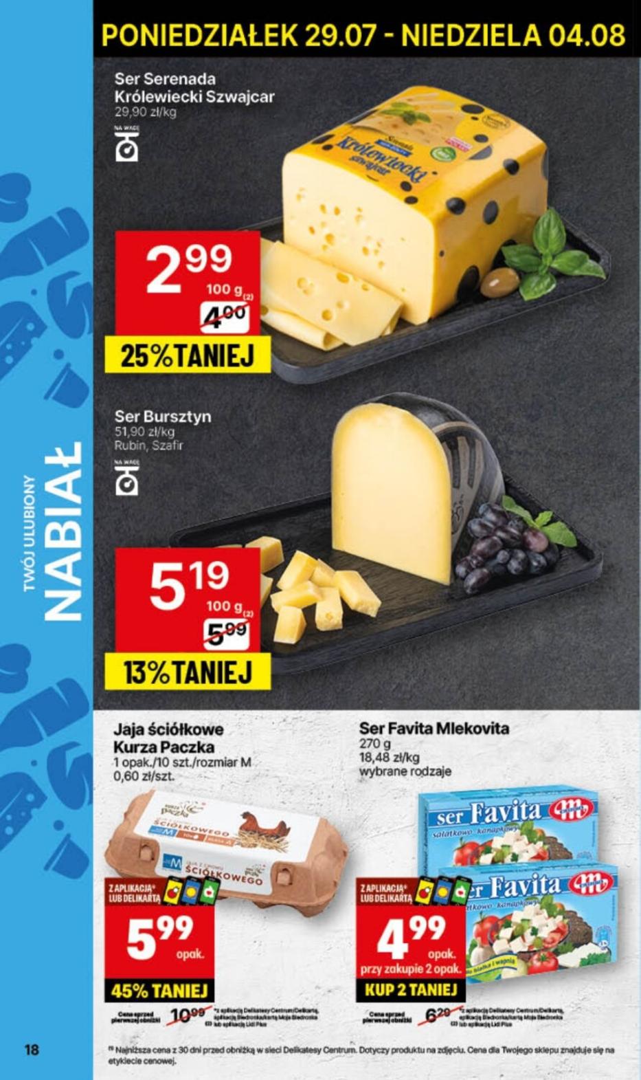Gazetka promocyjna Delikatesy Centrum str. 18