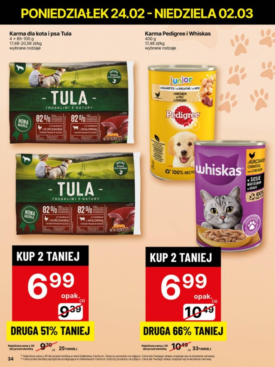 Gazetka promocyjna Delikatesy Centrum str. 34