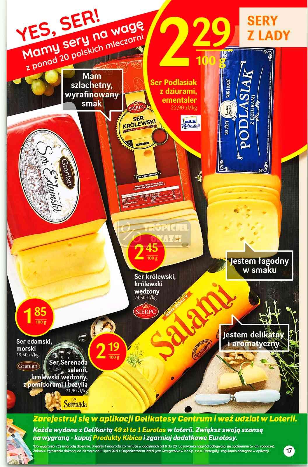 Gazetka promocyjna Delikatesy Centrum str. 17